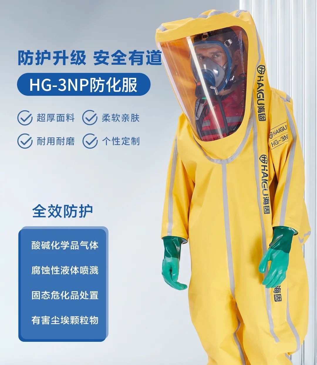 海固小課堂 | 關(guān)于防化服你了解多少？