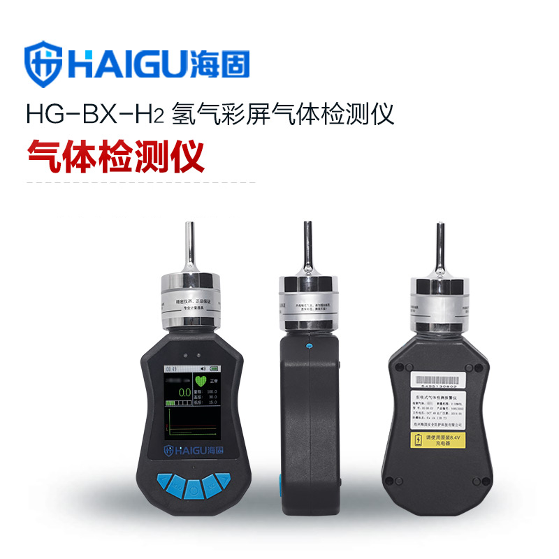 海固HG-BX-H2 彩屏單一泵吸式氣體檢測儀 氫氣體檢測儀